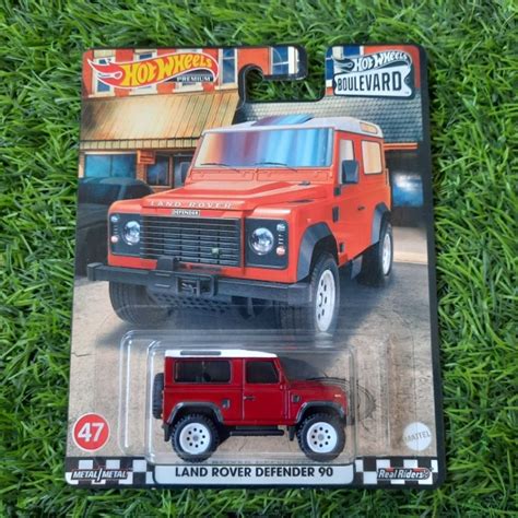 Jual Hot Wheels Premium Land Rover Defender Boulevard Shopee Indonesia