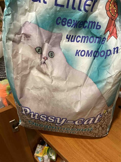 Купить впитывающий наполнитель Pussy Cat Океанический цеолитовый л цены на Мегамаркет