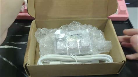 unboxing the Sayobot QWQ keypad pure white OSU keypad - YouTube