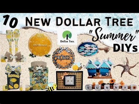 10 New Must See Summer Dollar Tree DIYs 4 Lemon DIYs 2 Bee DIYs 3