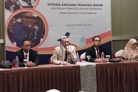 Poltek Nuklir Jogja Dukung Nuclear For Peace Dimanfaatkan Untuk