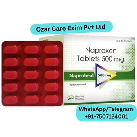 Naproxen Tablets Ip 500mg At Rs 200stripe In Nagpur Id 2851529906048