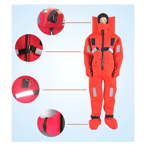 China Customized Marine Survival Suits Immersion Suit For Keeping Warm