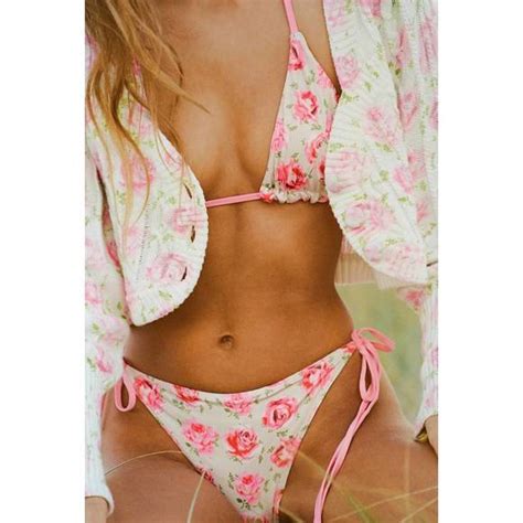 Loveshackfancy Swim New Loveshackfancy Harbor Bikini Set In Floral Cherry Poshmark
