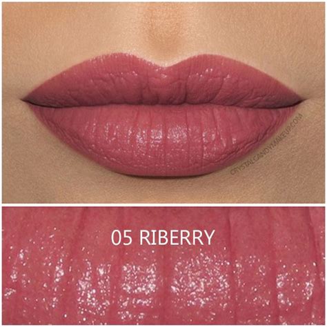 Nude By Nature Creamy Matte Lipstick In 05 Riberry Review And Swatches Lip Colors Lipstick