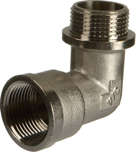 Уголок с ограничителем 3/4" внутренняя-наружная резьба (4шт) TeRma ...