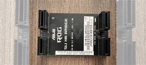SLI мост Asus ROG SLI hb bridge купить в Пензе | Электроника | Авито