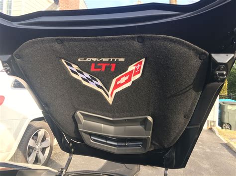 Custom Embroidered Under Hood Liner C Corvetteforum Chevrolet