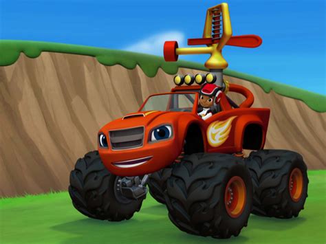 Blaze And The Monster Machines Blaze And The Magic Genie Zerkalovulcan