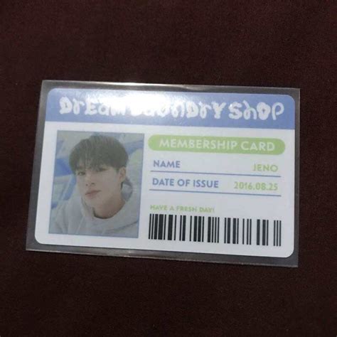 OFFICIAL PC PHOTOCARD LAUNDRY SHOP NCT DREAM RANDOM CARD JENO JAEMIN