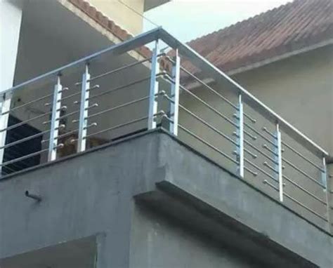 Simple Stainless Steel Balcony Grills At Running Feet Stainless