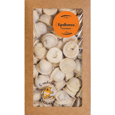 Купить Пельмени c креветками Москот с доставкой. Цена в Москве!
