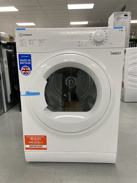 Indesit I D Wuk Kg Vented Tumble Dryer White C Rated