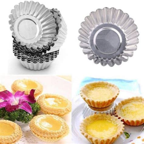 Promo Loyang Mini Pie Cetakan Pie Mini Aluminium Cetakan Egg Tart Lokal