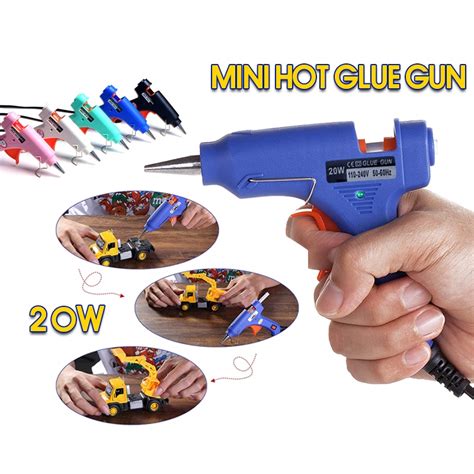 Hot Glue Gun Pistol Gam W Electric Hot Melt Glue Gun Hot Glue Stick Adhesive Electric Glue