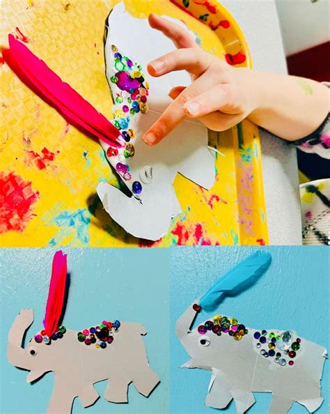 Circus Unit: Elephants | Kindergarten art activities, Circus crafts ...