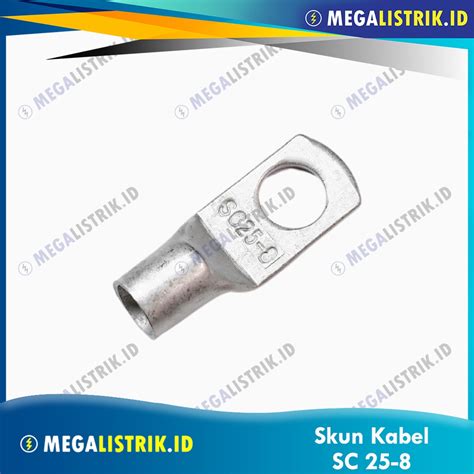 Jual Skun Kabel Sc Scun Sepatu Mm Cable Lug Mm Sc