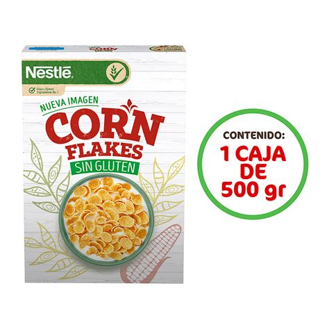 Cereal Nestlé Corn Flakes Sin Gluten 500g Justo Súper A Domicilio