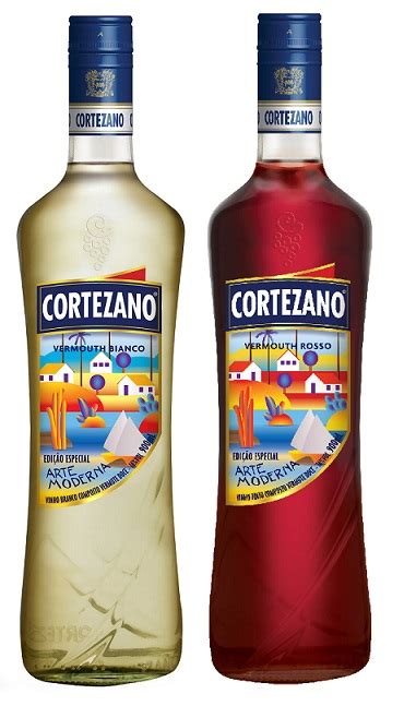 Cortezano Antigo - Cortezano leva arte moderna para os rótulos - EmbalagemMarca