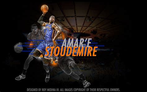 amare stoudemire  york knicks widescreen wallpaper big fan  nba