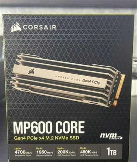 Ssd m2 1tb ps5 corsair mp600 core | Festima.Ru – частные объявления