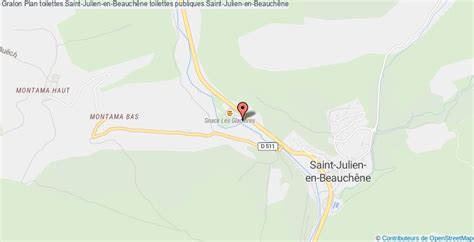 Toilette Saint Julien En Beauch Ne Liste Des Toilettes Publiques De