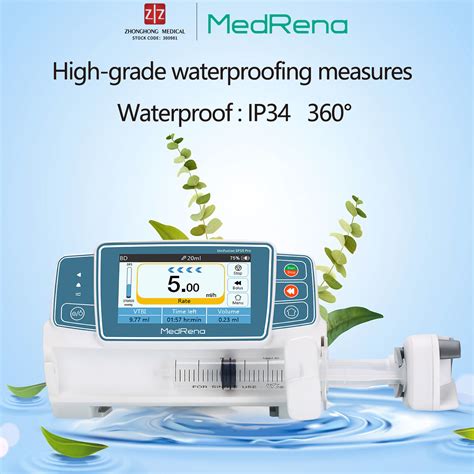 Medical Electric Volumetric Smart Infusion Pump with Kvo Rate - Pompe