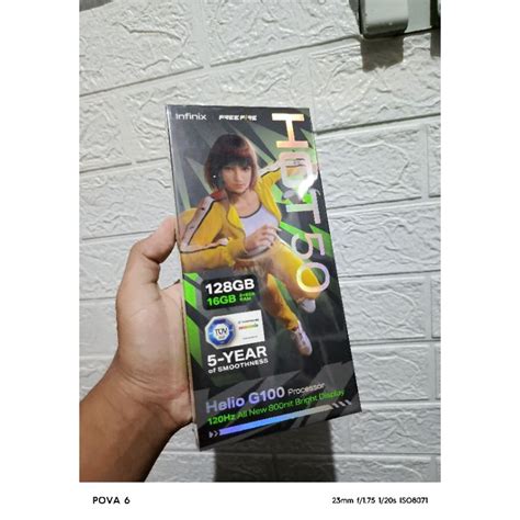 Jual Infinix Hot 50 8 128 Resmi Shopee Indonesia