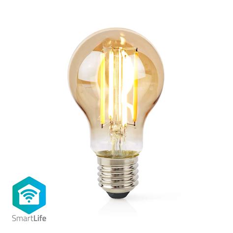 Smartlife Led Filament Lampe Wi Fi E Lm W Warmweiss