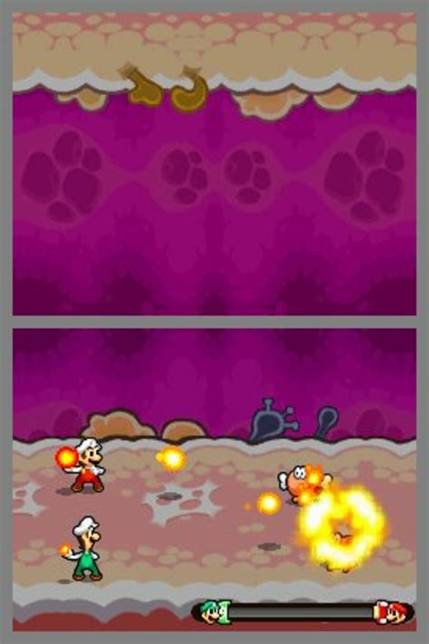 Mario & Luigi: Bowser's Inside Story (DS) Screenshots