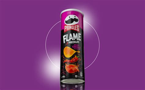 Chips Pringles Flame Medium Hot Sweet Chili Gr Frisdrank Frisdrank