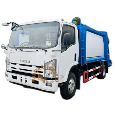 Compression Type Compactor Manten Naked Waxed Bulk Ship RO RO Isuzu Garbage Compressed Truck