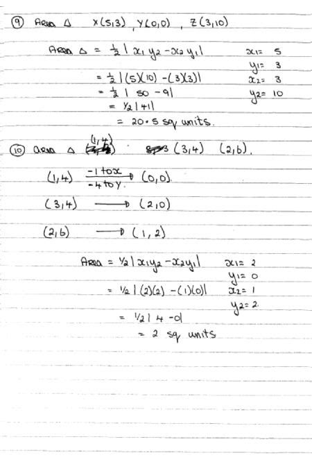 Geometry The Line 1 Enotes Distance Formula Midpoint Equation Of Line Notes Maths A