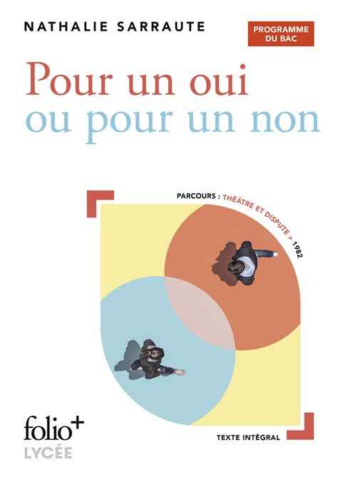 pour  oui ou pour   de nathalie sarraute gallimard