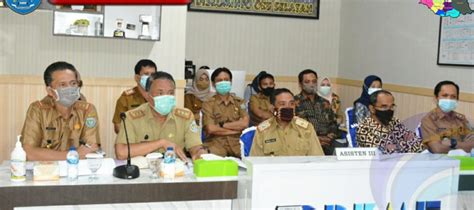 Melalui Video Conference Dinas Pu Bina Marga Provinsi Sumsel Gelar