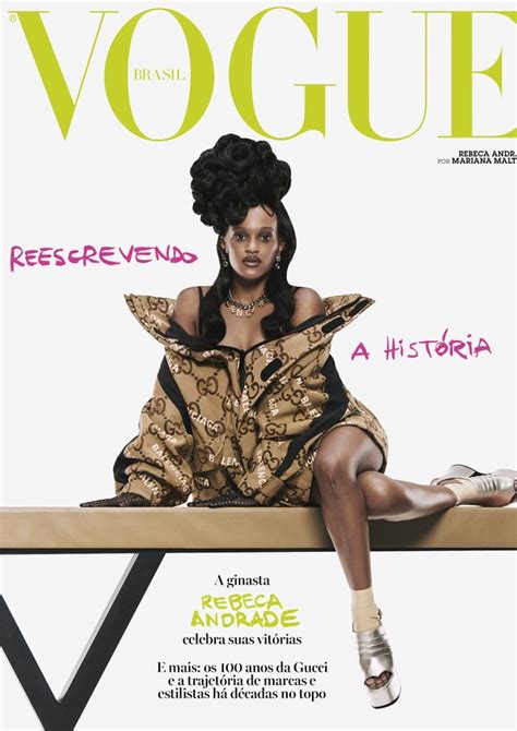 Rebeca Andrade Estrela Sua Primeira Capa Na Vogue De Outubro Em