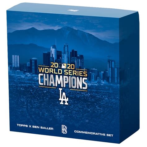 2020 Topps Now Los Angeles Dodgers World Series Champions Checklist