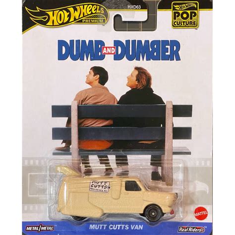 風火輪 Hot Wheels 金標 膠胎 流行文化 POP 阿呆與阿瓜 MUTT CUTTS VAN 狗狗車 蝦皮購物