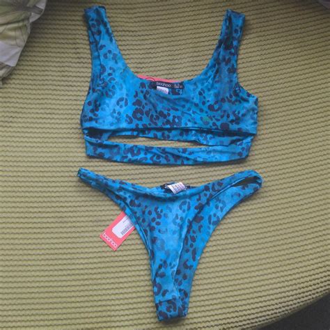Boohoo Cheeky Bikini In Tropicana Print BNWT Never Depop