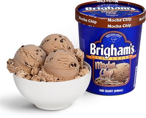 Mocha Chip Brighams Ice Cream