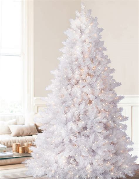 Sapin De Noël Blanc Toutes Nos Idées Pour Un Sapin De Noël Canon Elle