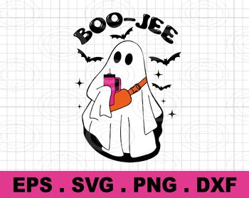 Boo Jee Stanley Tumbler Inspired Ghost Svg Png Boujee Png Cute Ghost