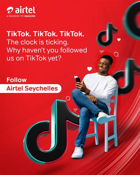Airtel - We’re on TikTok. Come, find us. 😉 Link - https://vm.tiktok.com
