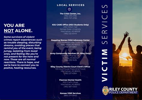 Victim Services Brochure | Riley County Police Department, KS