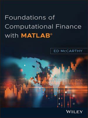 foundations  computational finance  matlab  ed mccarthy