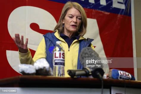 Lisa Murkowski Votes On Election Day Photos and Premium High Res ...