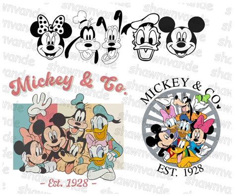 Mickey Mouse Svg Bundle Layered Head Svg Birthday Tshirt Svg Etsy