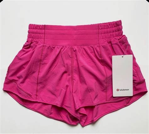 Lululemon Sonic Pink Hottie Hot Shorts Artofit