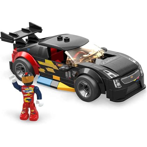 Mega Bloks Hot Wheels Mega Cadillac Ats V R Building Set Toywiz