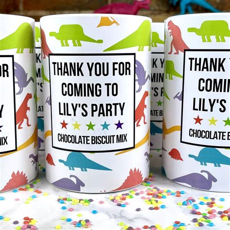 Personalised Make Your Own Biscuit Mix Party Favour By Zac And Lily